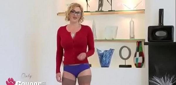  Emily Grey Masturbating In Long Socks